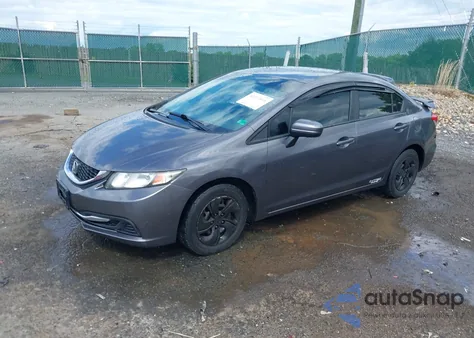 2014 Honda Civic Lx from USA, damaged, VIN 19XFB2F55EE227993